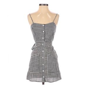 Summer Gingham Mini Dress